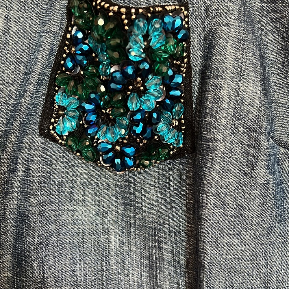 Jean button up - Picture 2 of 4